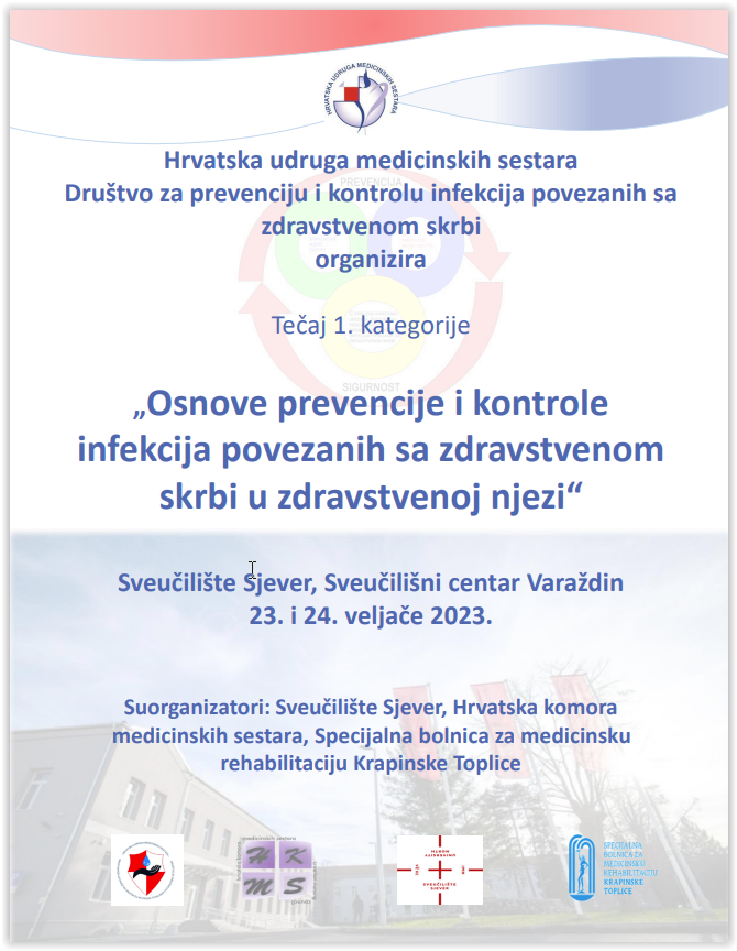 Tečaj 1. Kategorije „Osnove Prevencije I Kontrole Infekcija Povezanih ...